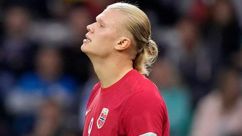 Man City’s Erling Haaland expressed weariness with fame following Norway’s team win