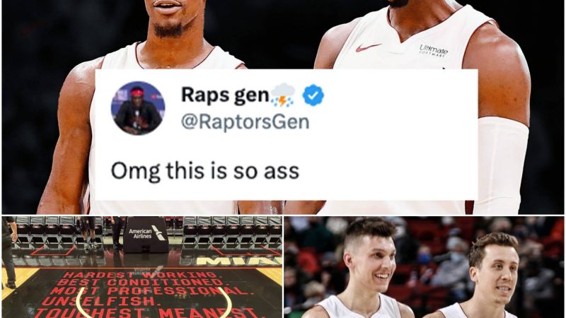 NBA Fans React to Heat’s Cringey New On-Court Statement